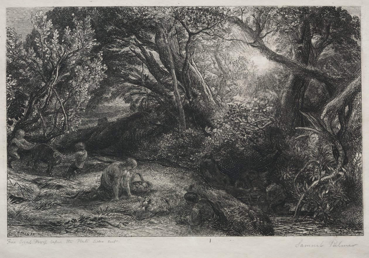 Livets morgon, 1860-1861. av Samuel Palmer