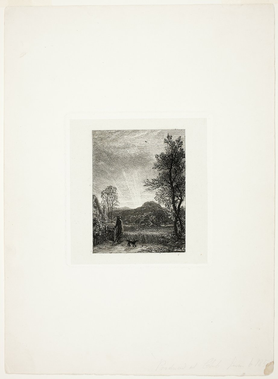 The Skylark av Samuel Palmer