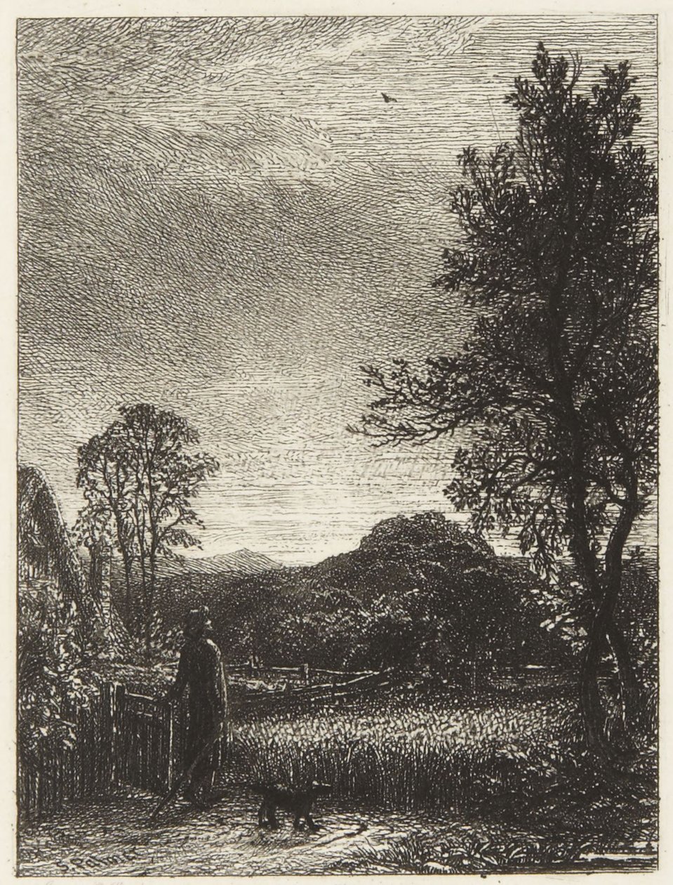 Sånglärkan av Samuel Palmer