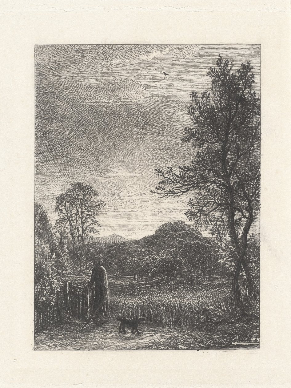 Sånglärkan av Samuel Palmer