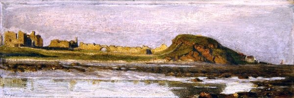 Heliga ön (Lindisfarne) av Samuel Pepys Cockerell