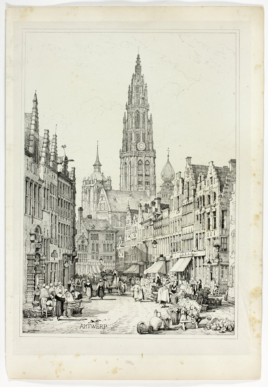 Antwerpen av Samuel Prout