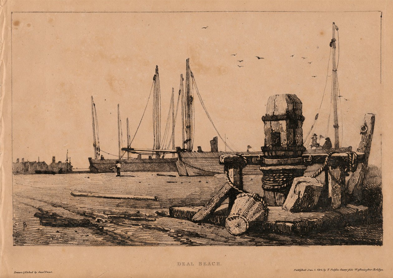 Deal Strand av Samuel Prout