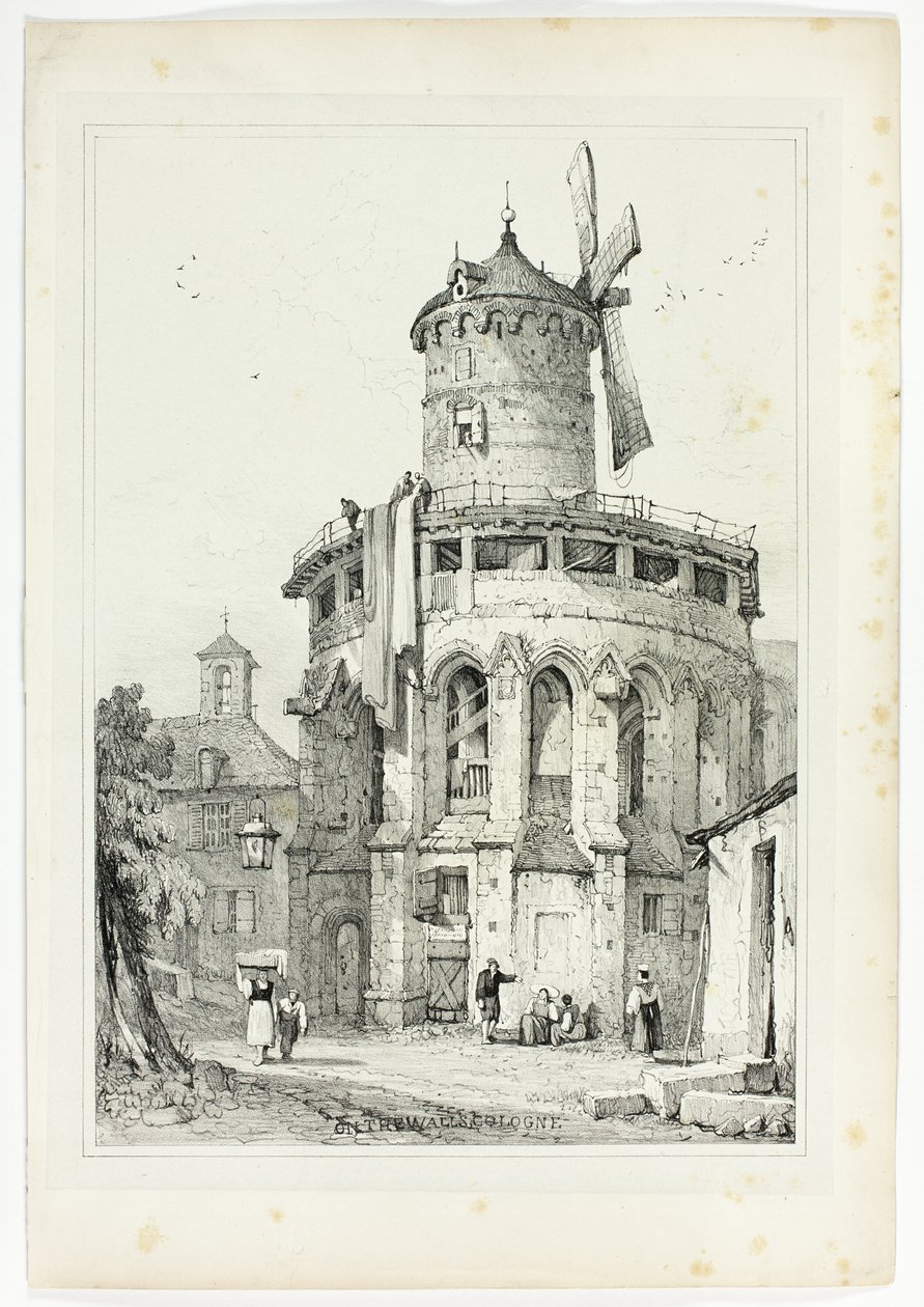 På murarna, Köln av Samuel Prout