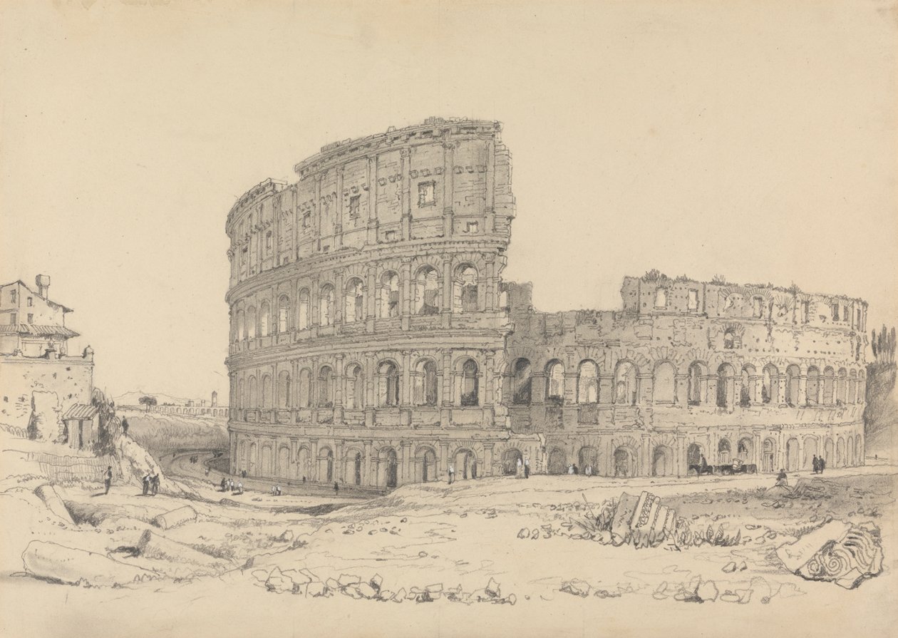 Colosseum, Rom av Samuel Prout