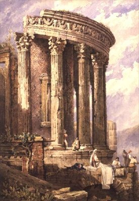 Tivoli, Sibyllans tempel av Samuel Prout