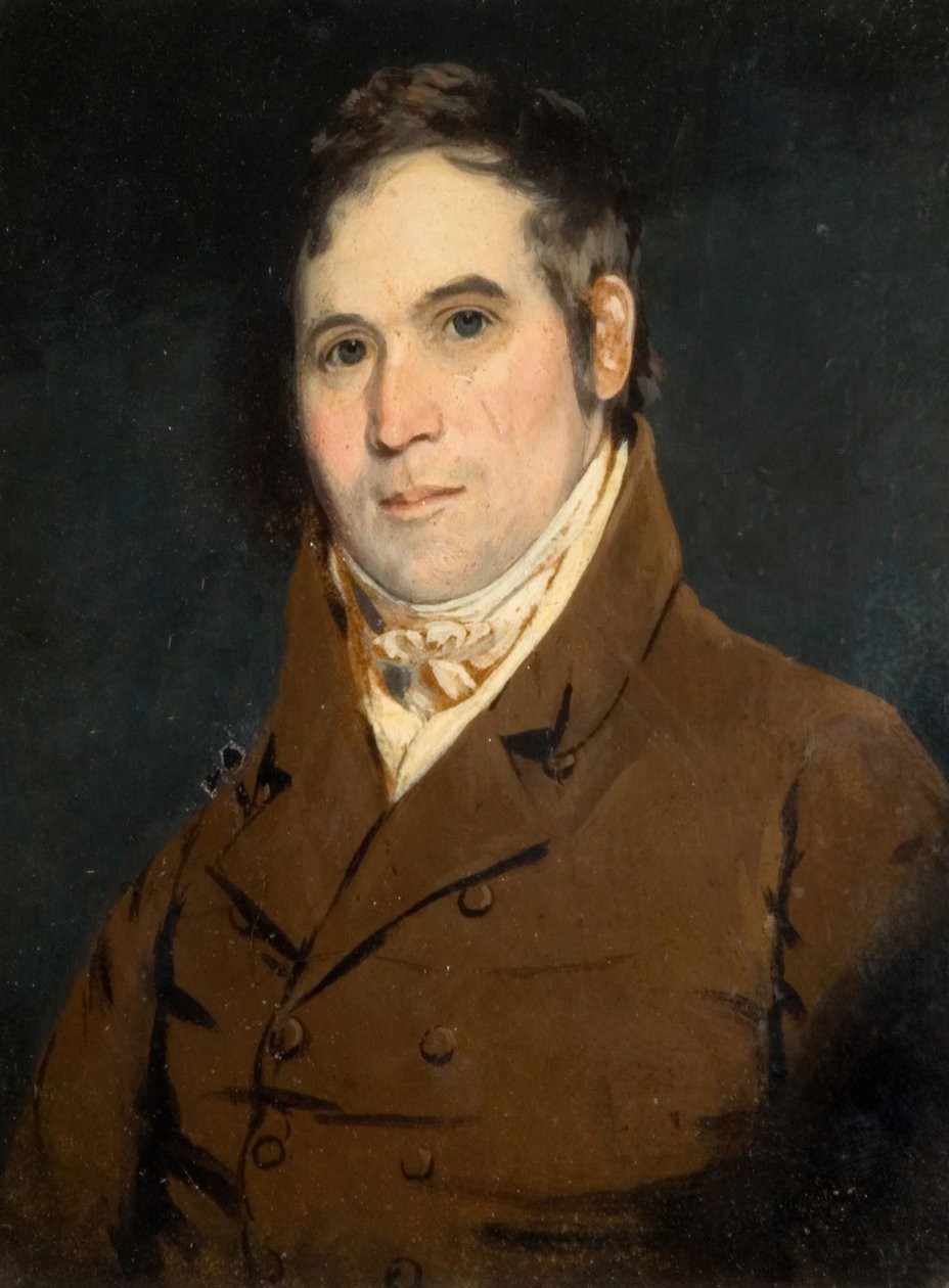 Självporträtt av Samuel Raven, 1816. av Samuel Raven