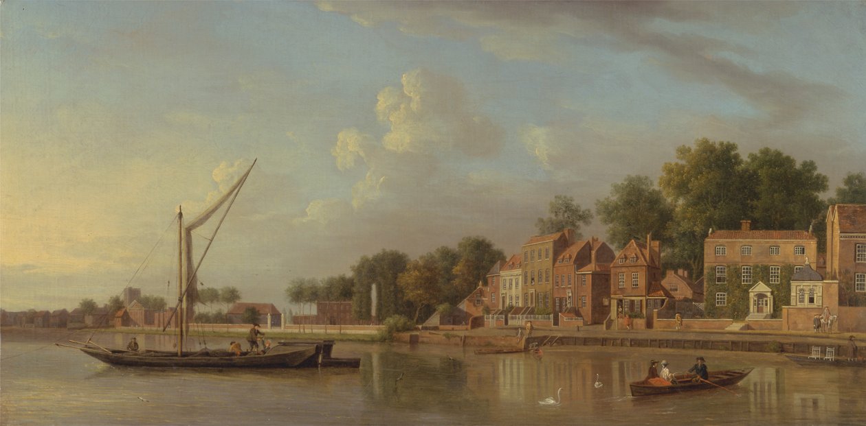 Themsen vid Twickenham av Samuel Scott