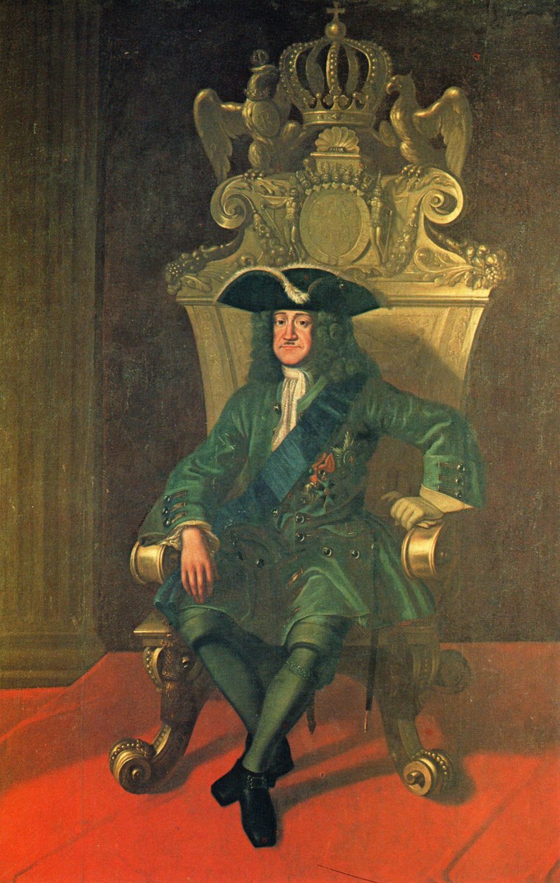 Porträtt av Fredrik I av Preussen av Samuel Theodor Gericke