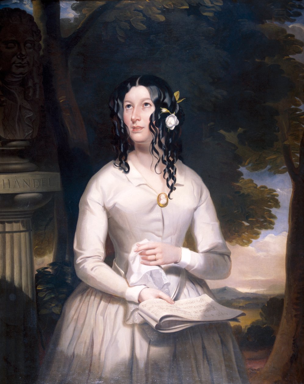 "Mary Anne Paton", 1848. av Samuel Thomas Chinn
