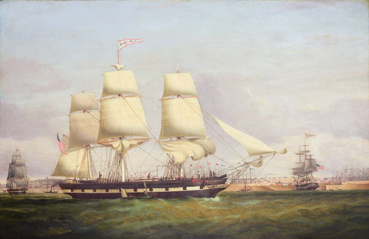 Euphrasia (olja på duk) av Samuel Walters