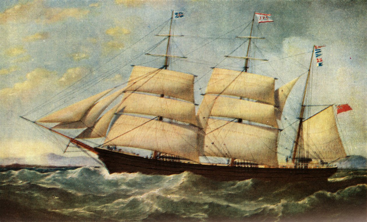 The Joseph Cunard, 1839, 1938 av Samuel Walters