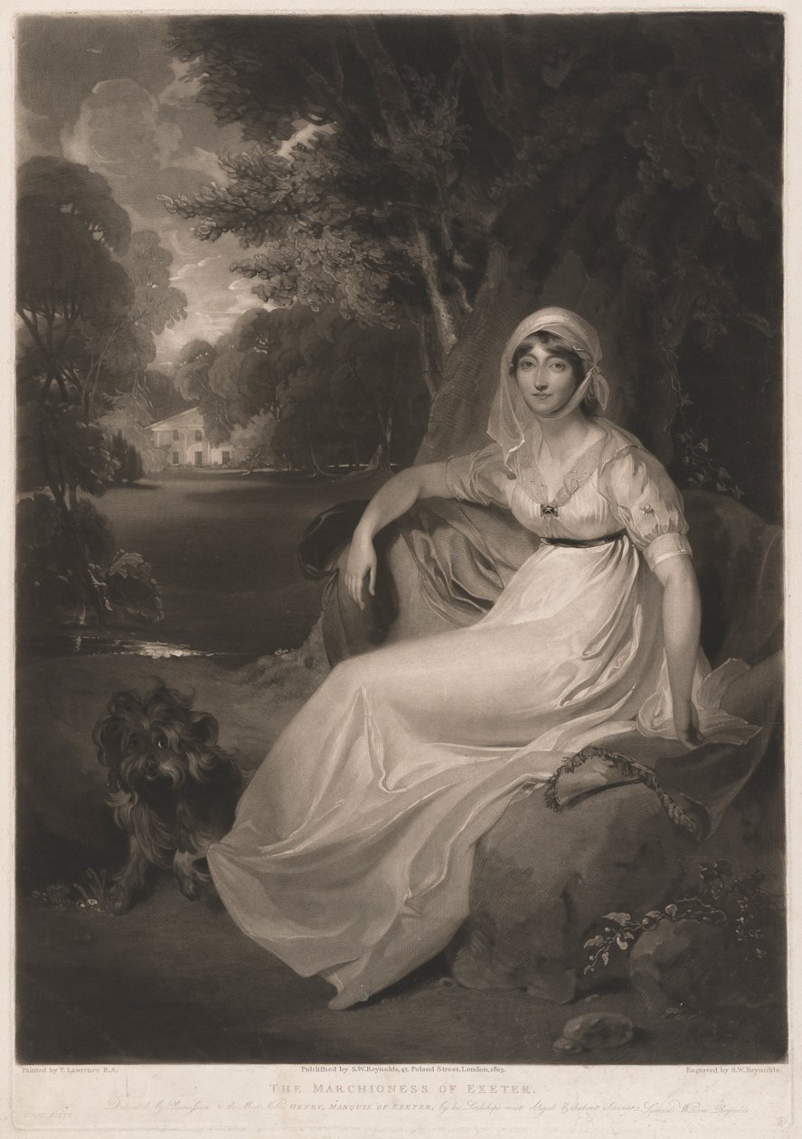 Marchioninna av Exeter av Samuel William Reynolds