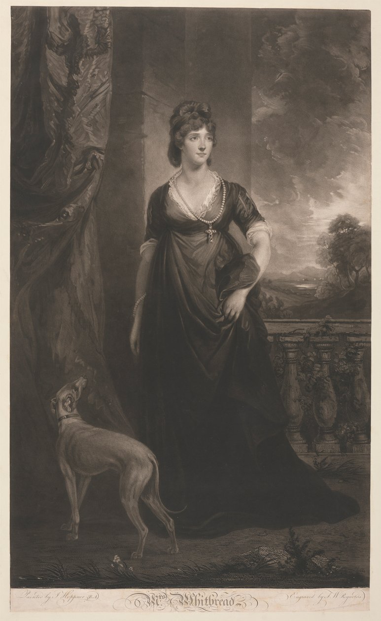 Mrs Whitbread av Samuel William Reynolds