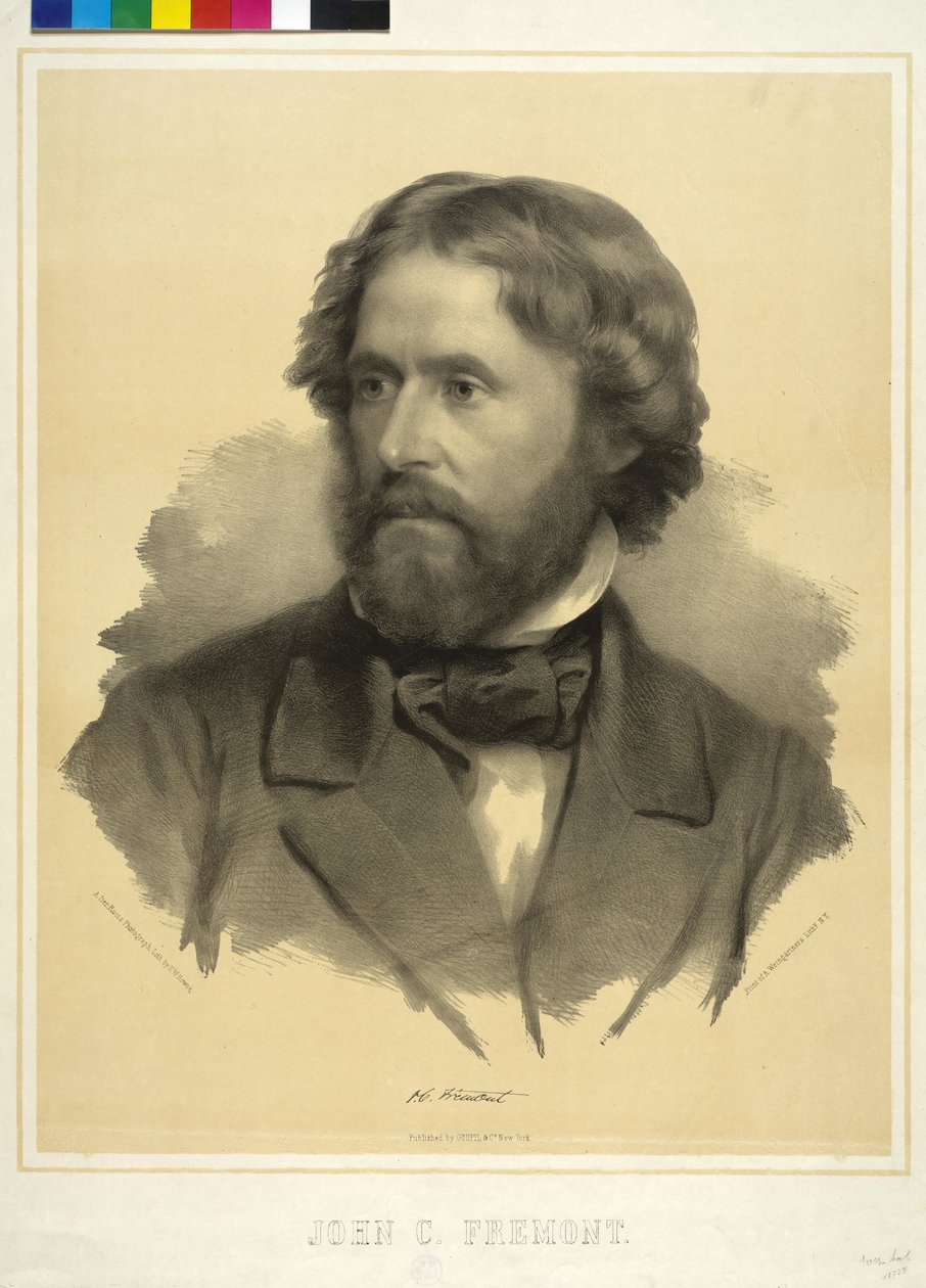 John C. Fremont av Samuel Worcester Rowse
