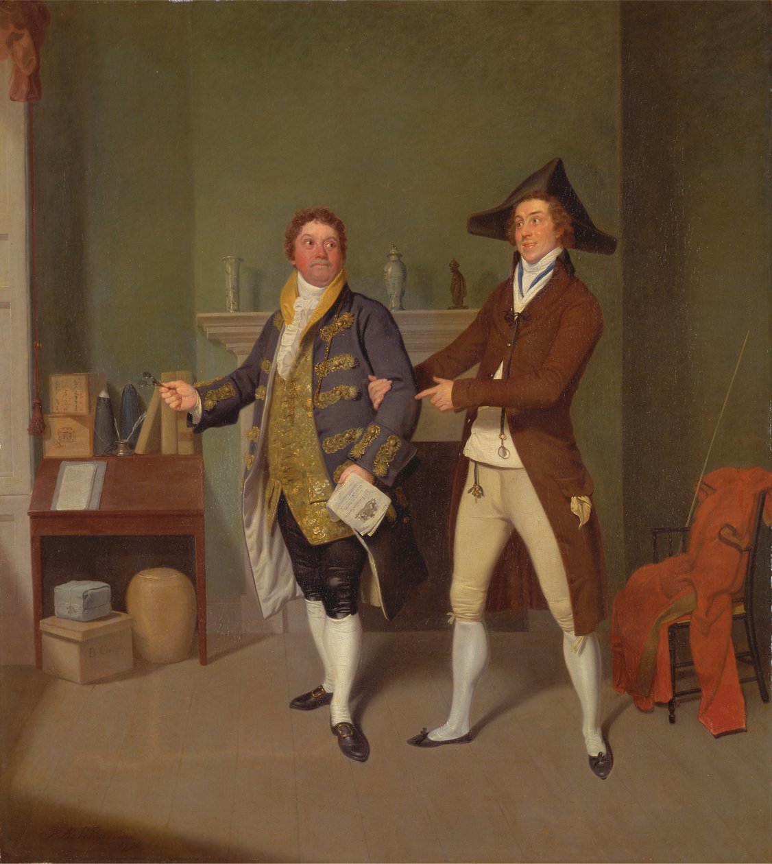 John Quick och John Fawcett i Thomas Moretons "The Way to Get Married" av Samuel de Wilde