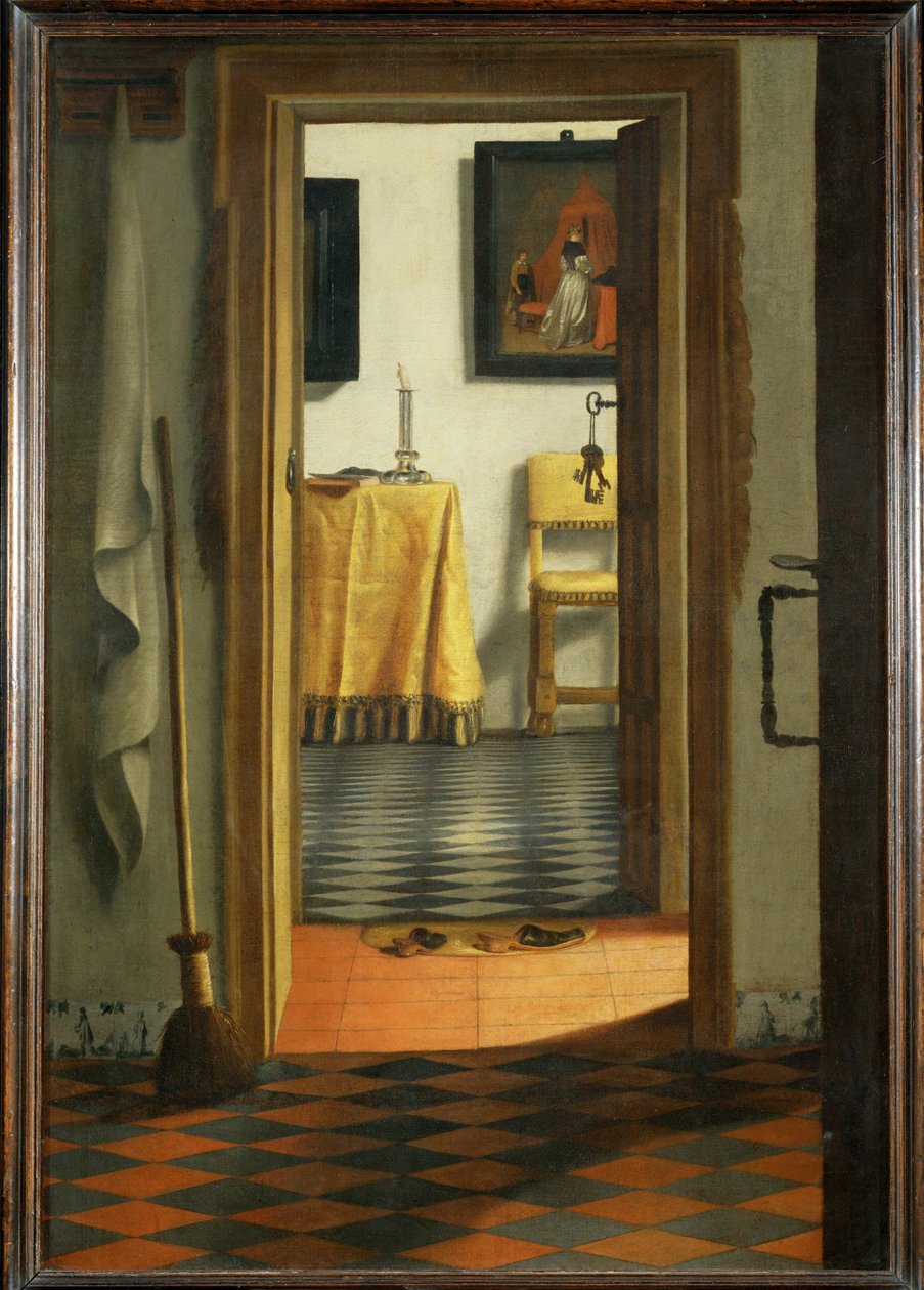 Les pantoufles - Tofflorna ... av Samuel van Hoogstraten