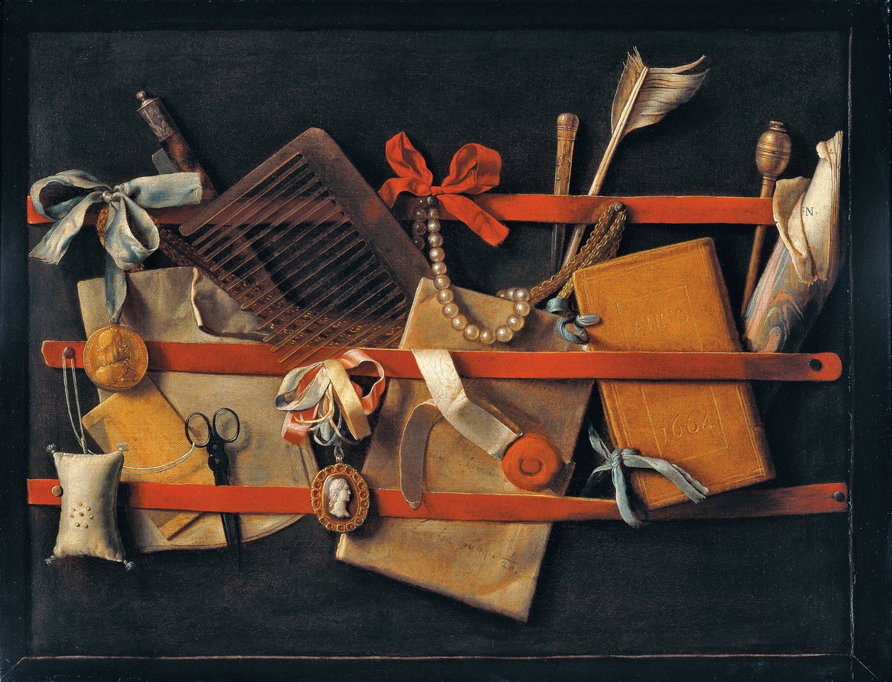 En optisk illusion av Samuel van Hoogstraten