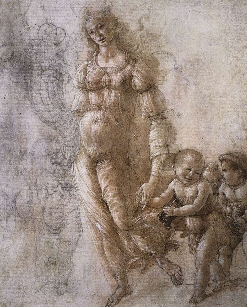 Allegori om överflöd av Sandro Botticelli