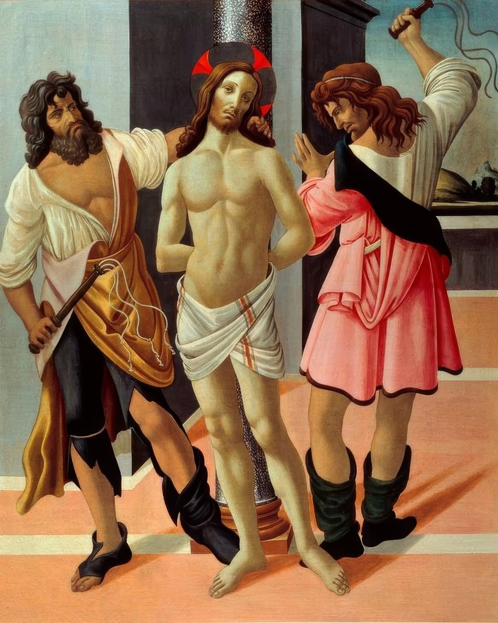 Kristi flagellation av Sandro Botticelli