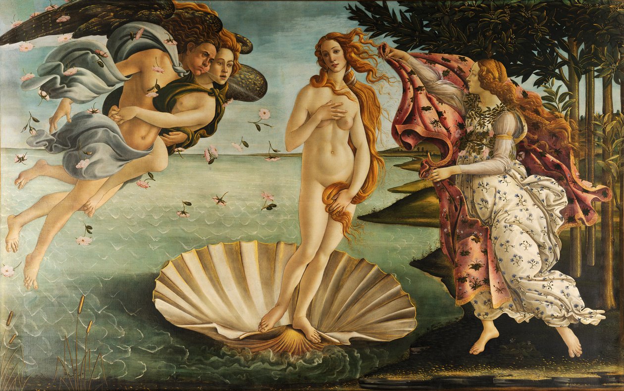 La nascita di Venere (edited) av Sandro Botticelli