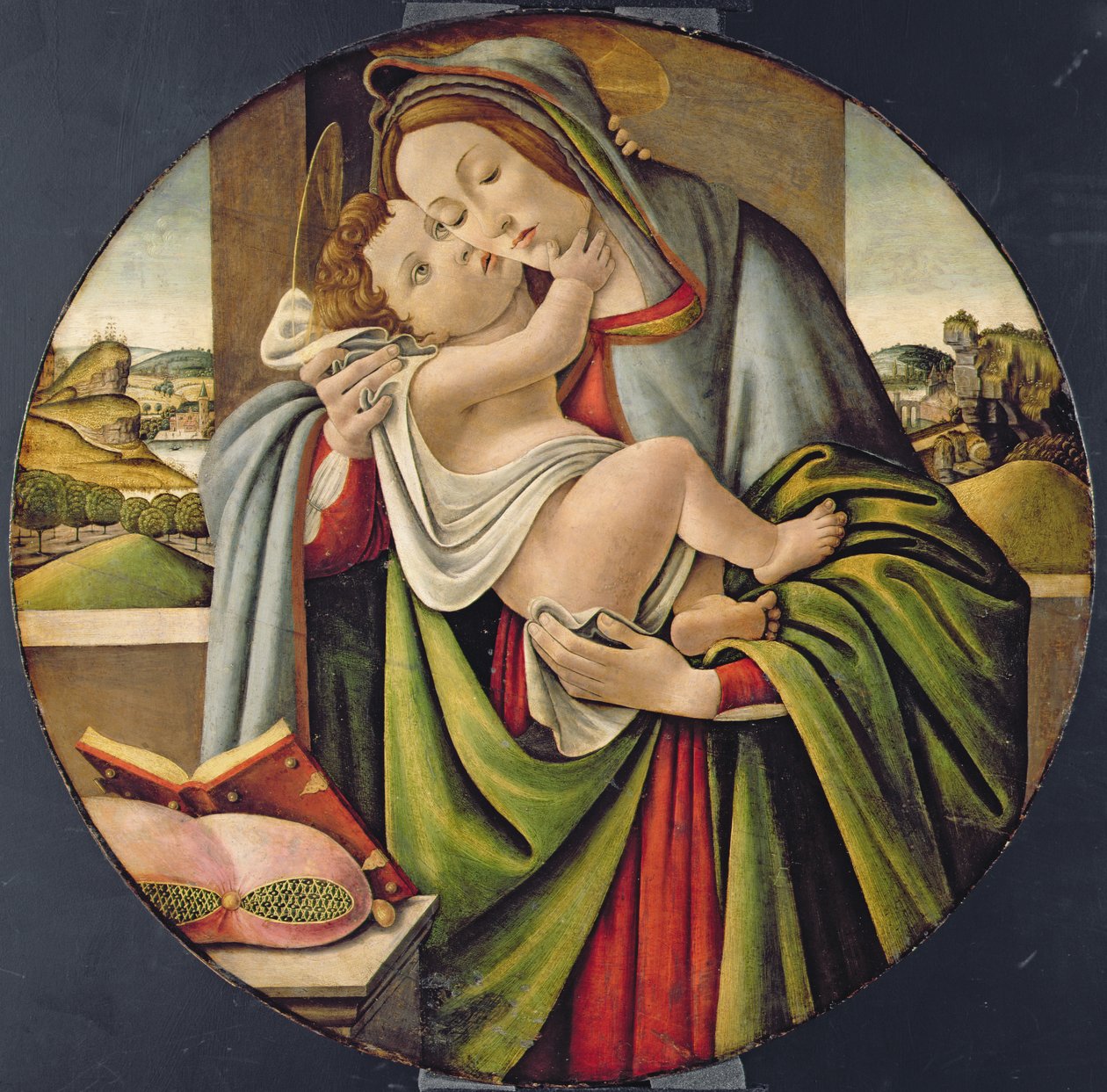 Madonna och barn av Sandro Botticelli