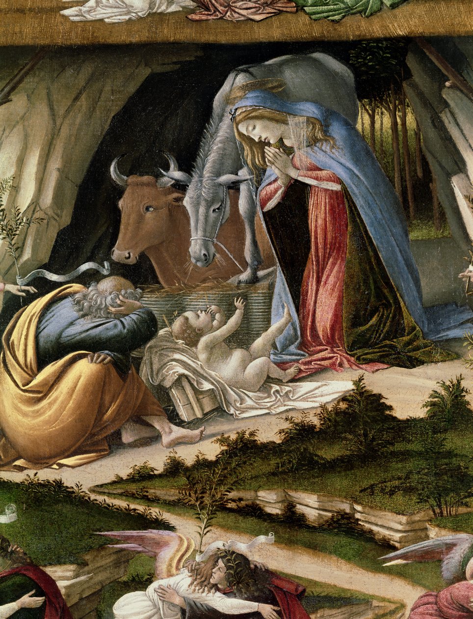 Mystic Nativity, 1500 av Sandro Botticelli