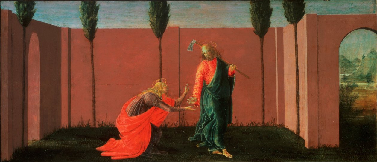 Noli måste undergird av Sandro Botticelli