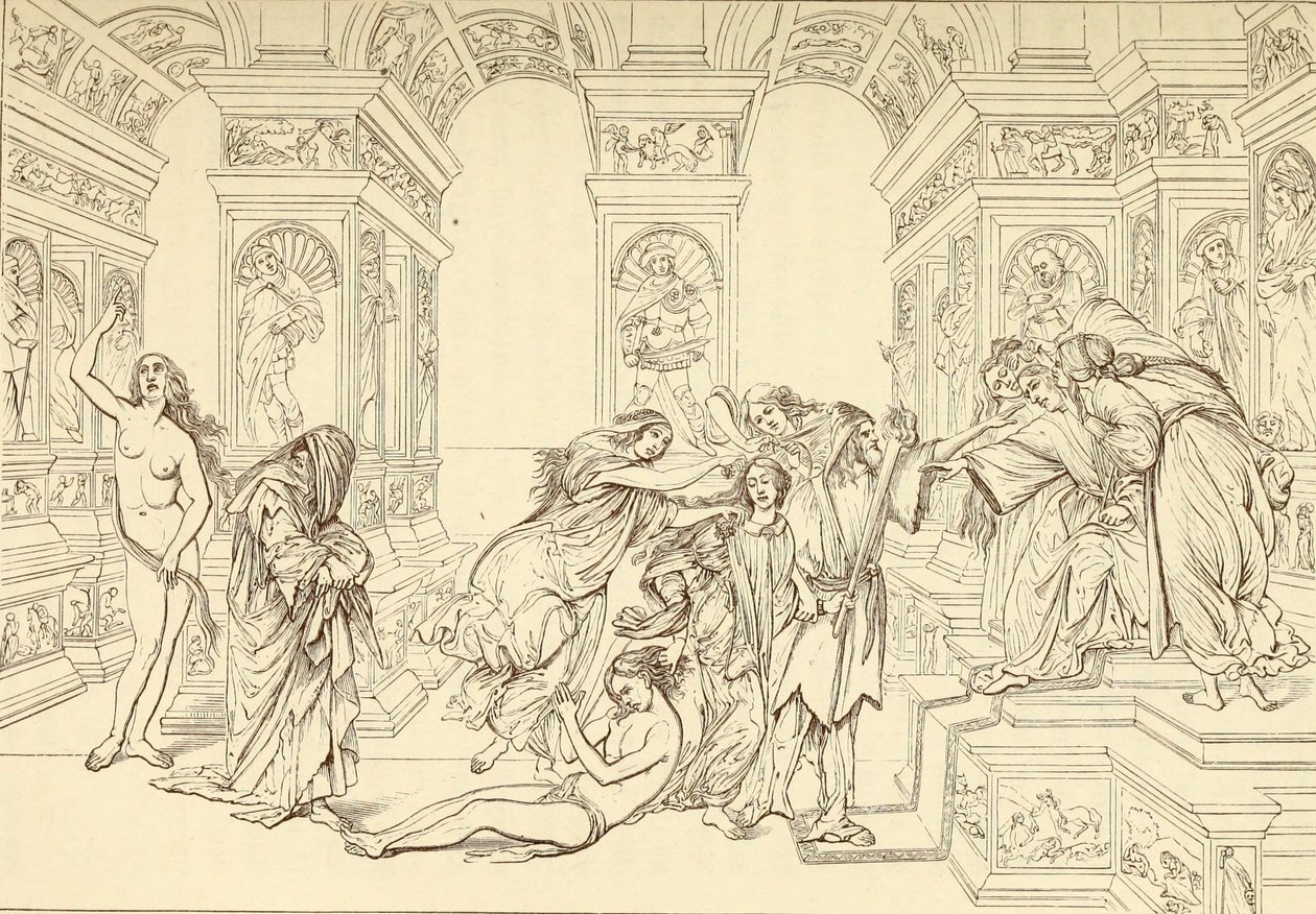 Small Allegorical  av Sandro Botticelli