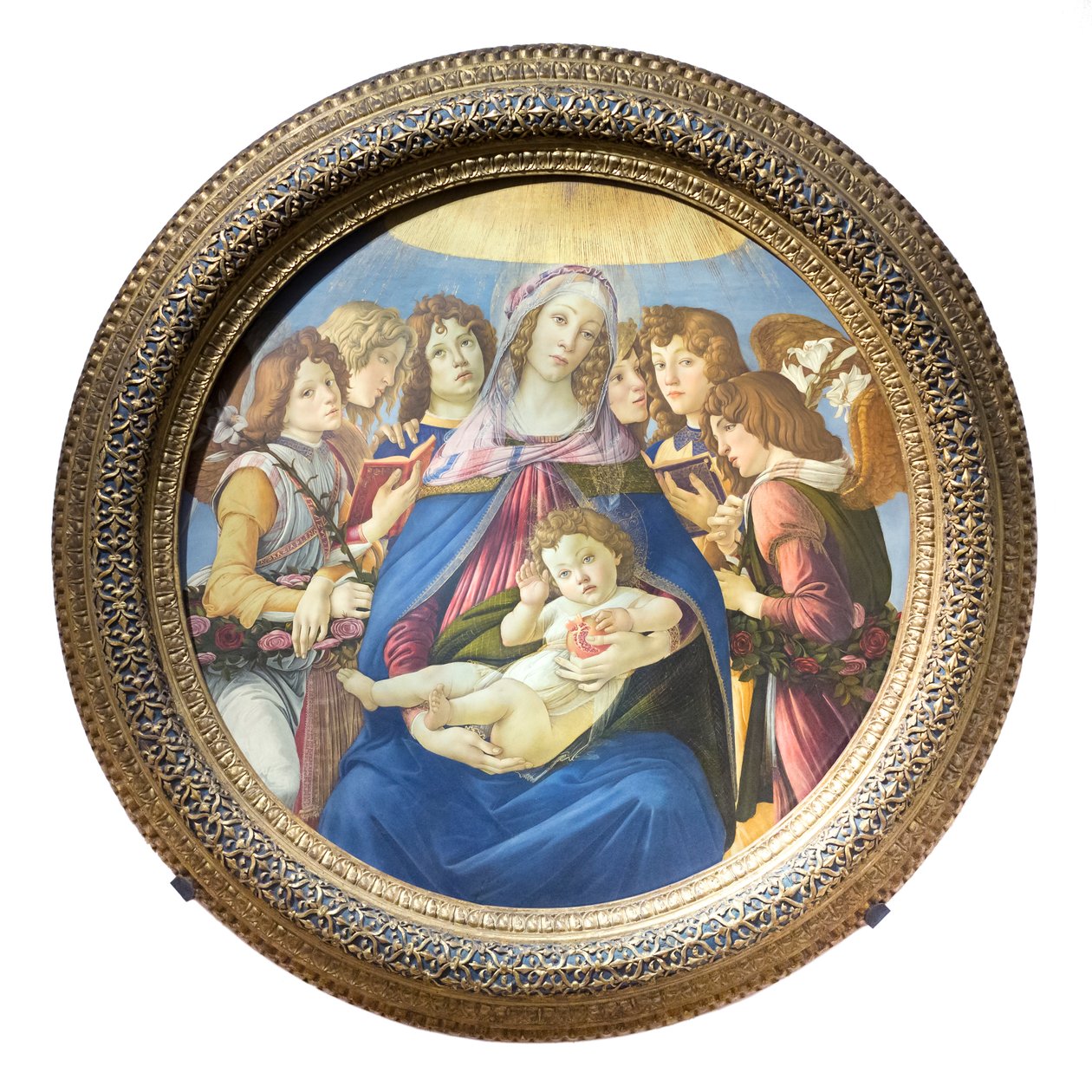 Madonna av granatäpplet av Sandro Botticelli