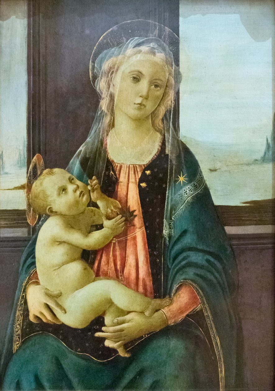 Jungfrun av havet av Sandro (attr. to) Botticelli
