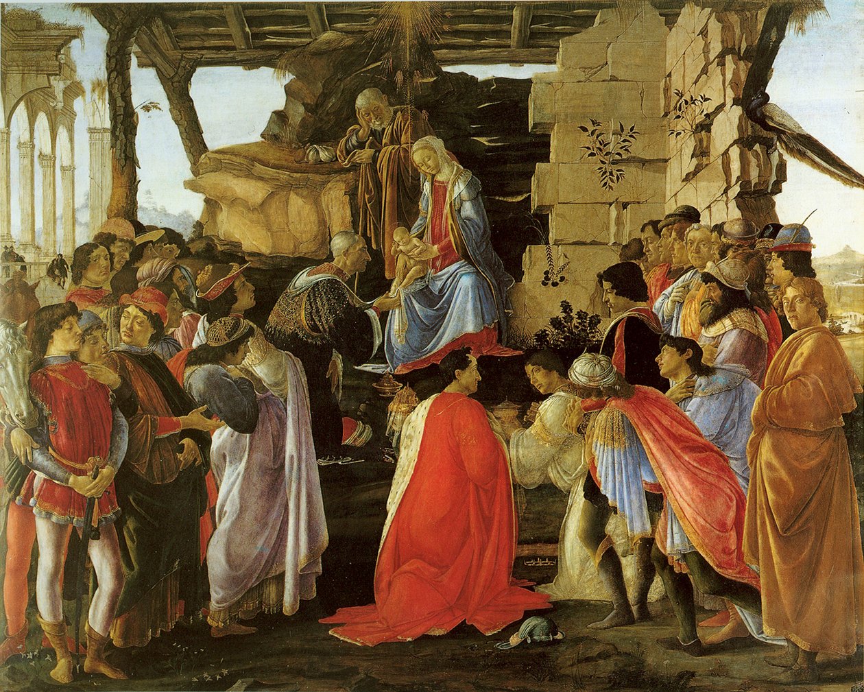 Magiernas tillbedjan Alternativ titel(r): de av Sandro Botticelli