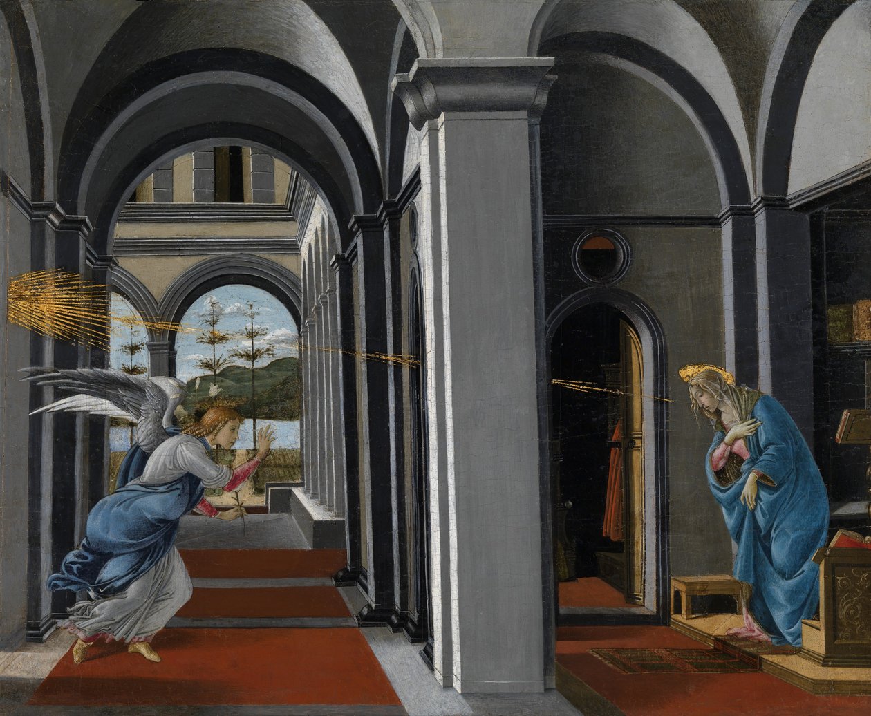 Bebådelse av Sandro Botticelli