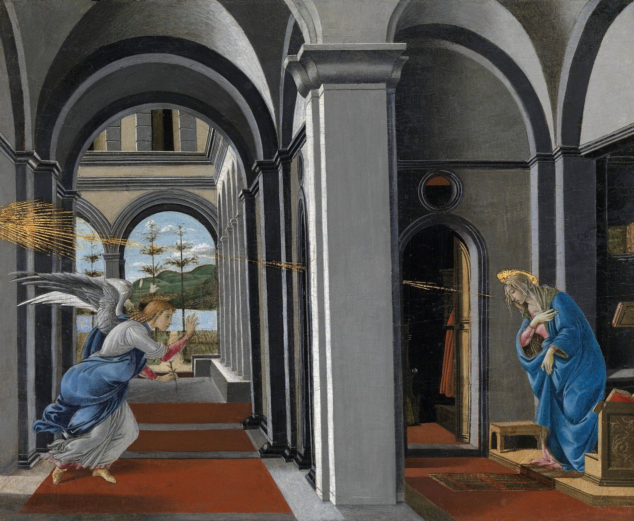 Bebådelse av Sandro Botticelli