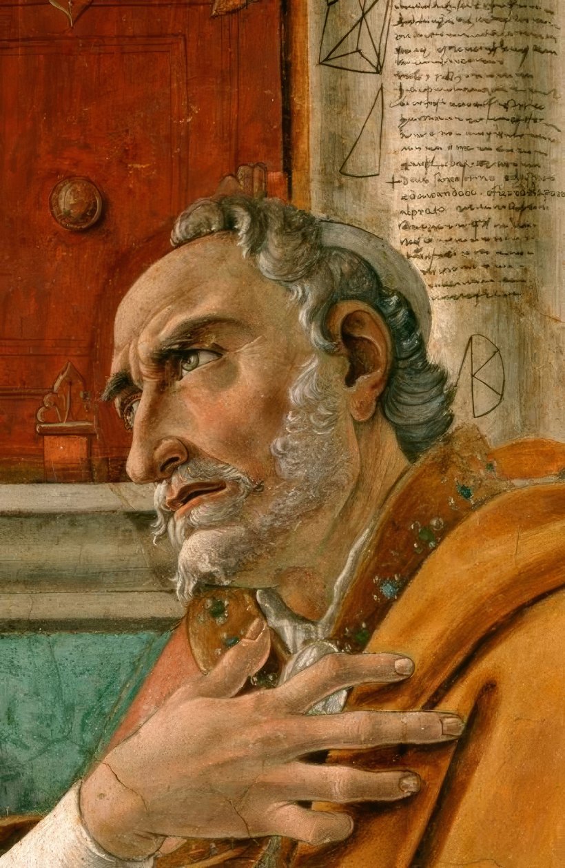 Sankt Augustinus av Sandro Botticelli