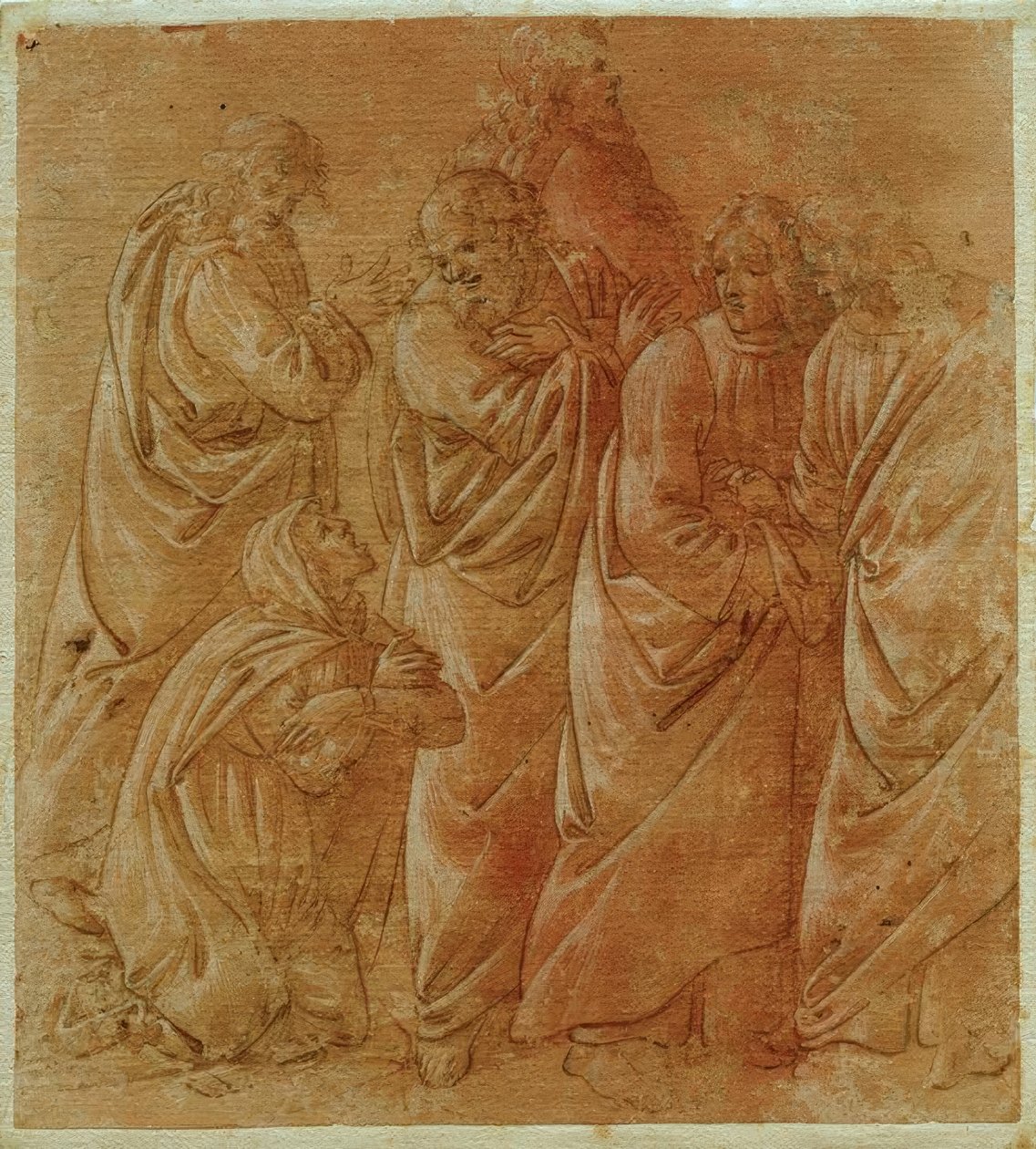 Kvinnan från Kanaan av Sandro Botticelli