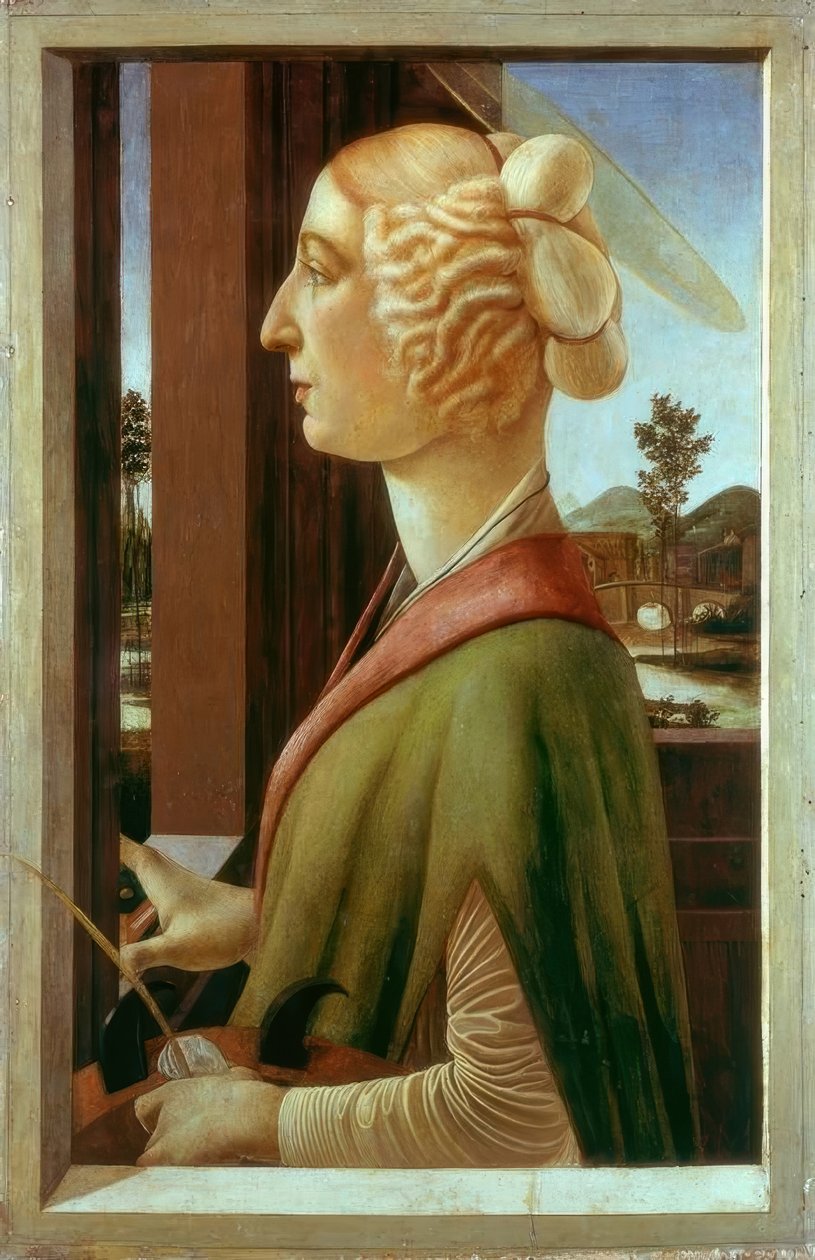 Saint Catherine av Sandro Botticelli