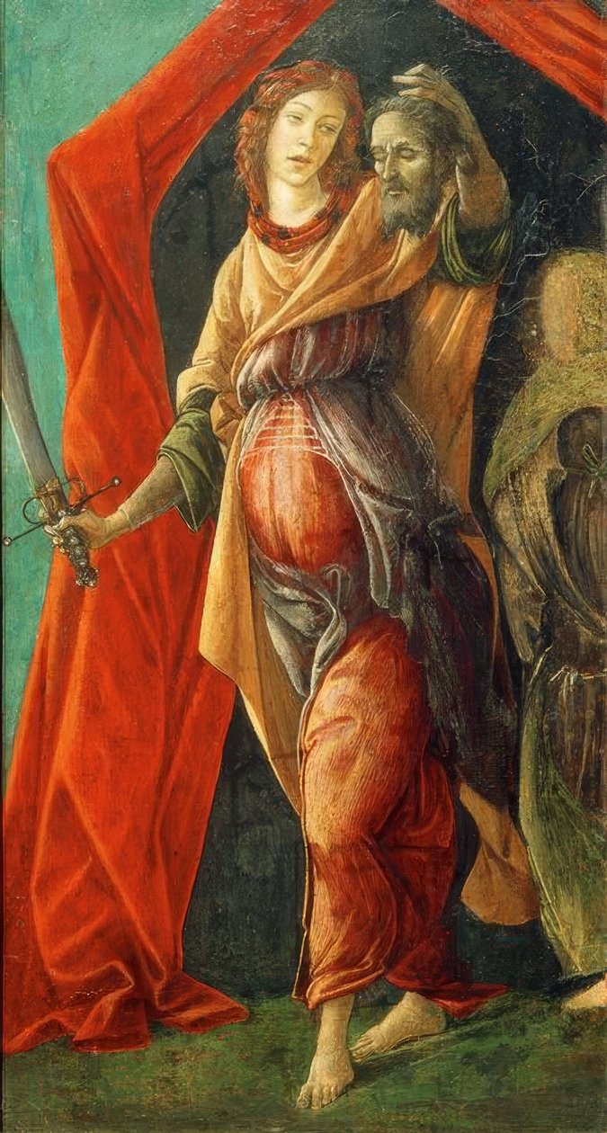 Judith med huvudet av Holofernes av Sandro Botticelli