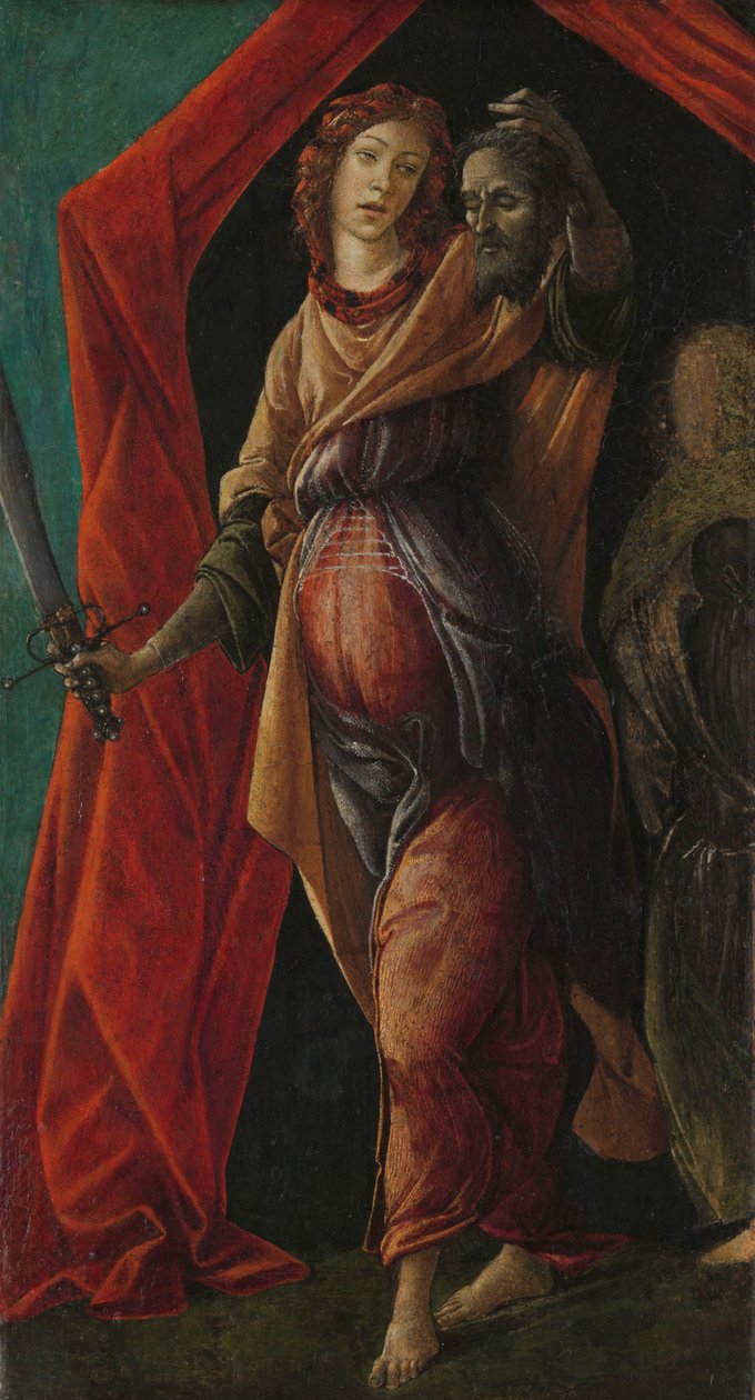 Judith med huvudet av Holofernes av Sandro Botticelli