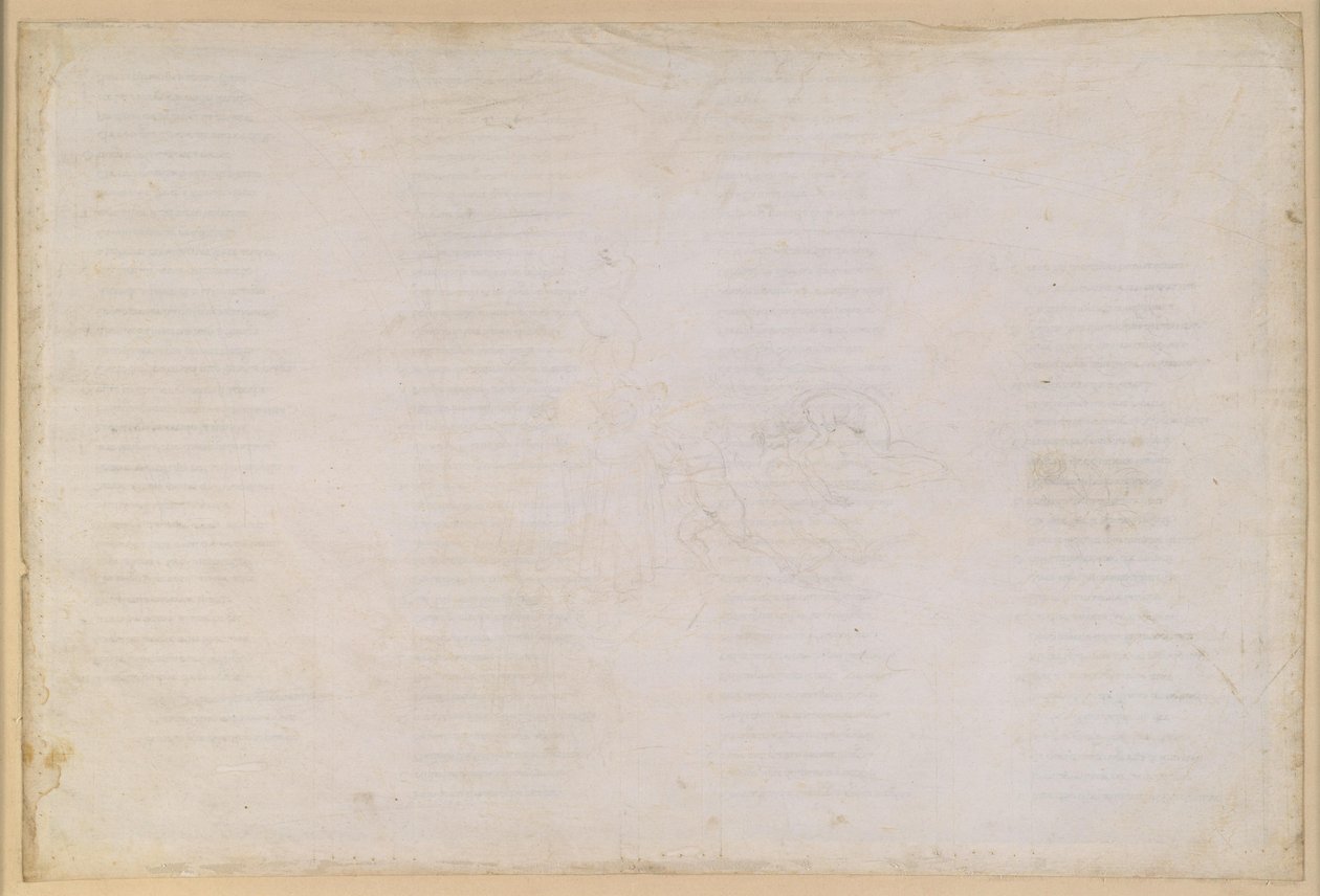 La Divina Commedia, Inferno XXX. Helvetets åttonde krets, 10:e bolgia: Straff för ytterligare lögnare och bedragare av Sandro Botticelli