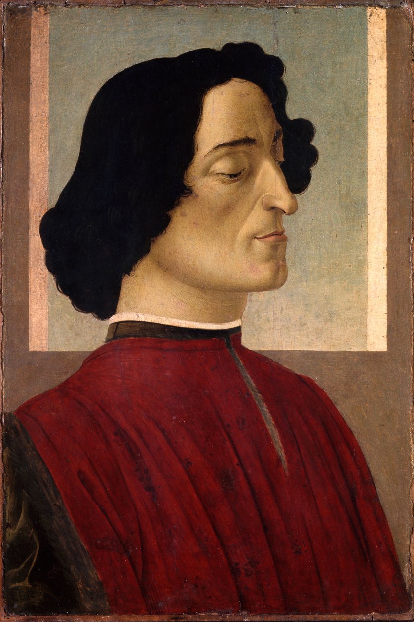Porträtt av Giuliano de Medici 14531478, ca 1475 av Sandro Botticelli