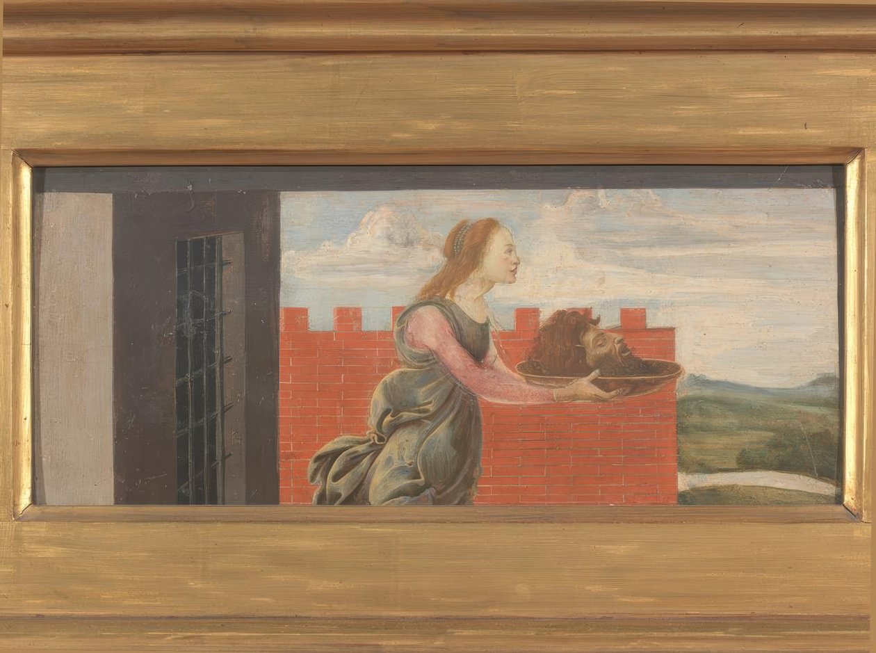 Salome med Johannes Döparens huvud av Sandro Botticelli