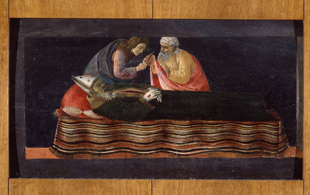 Utvinningen av St. Ignatius hjärta från St. Barnabas altartavla av Sandro Botticelli