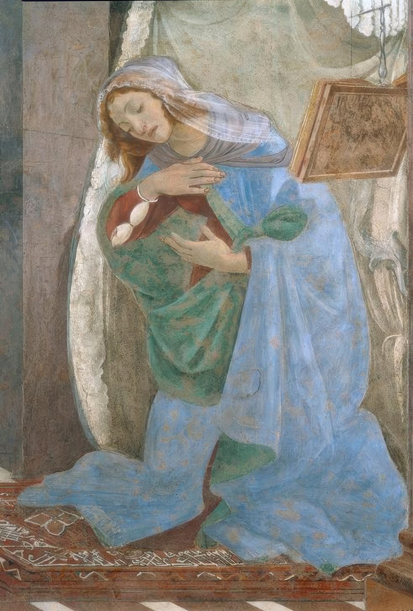 Tillkännagivande av S.Martino av Sandro Botticelli