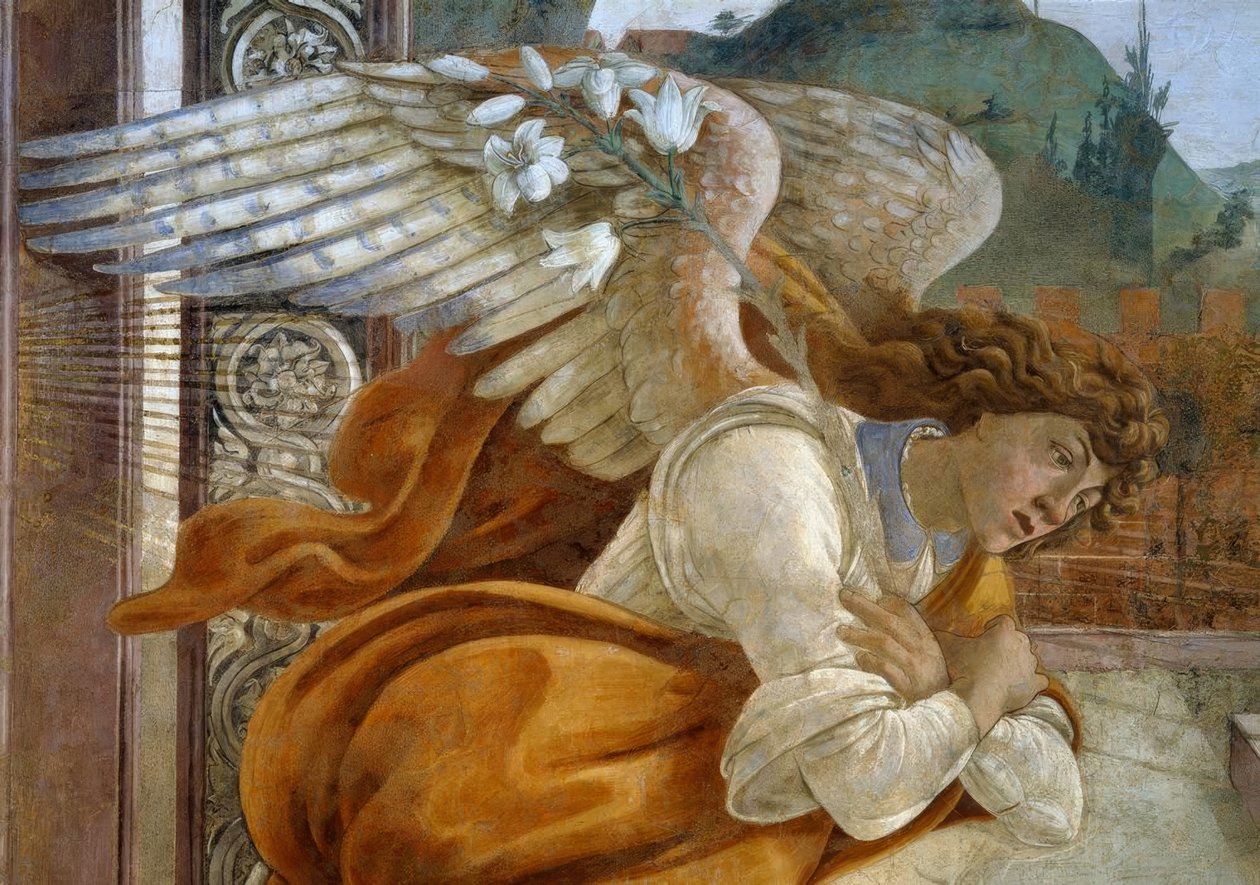 Tillkännagivande av S.Martino av Sandro Botticelli