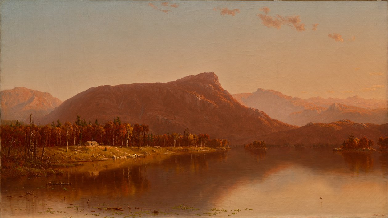 Ett hem i vildmarken av Sanford Robinson Gifford