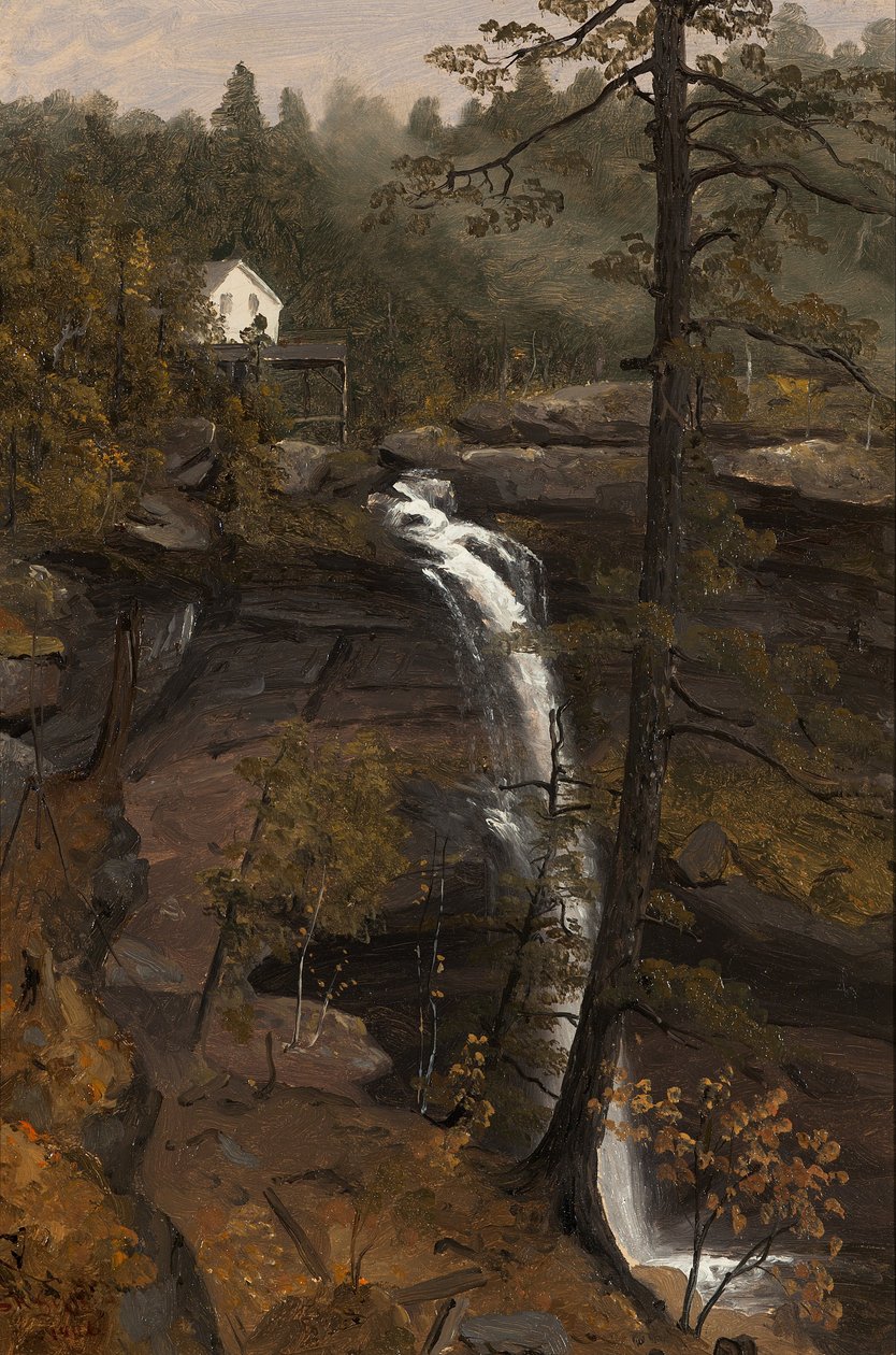 Kauterskill Falls av Sanford Robinson Gifford