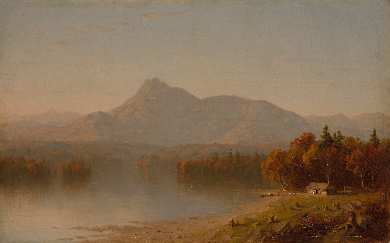 Bergslandskap av Sanford Robinson Gifford