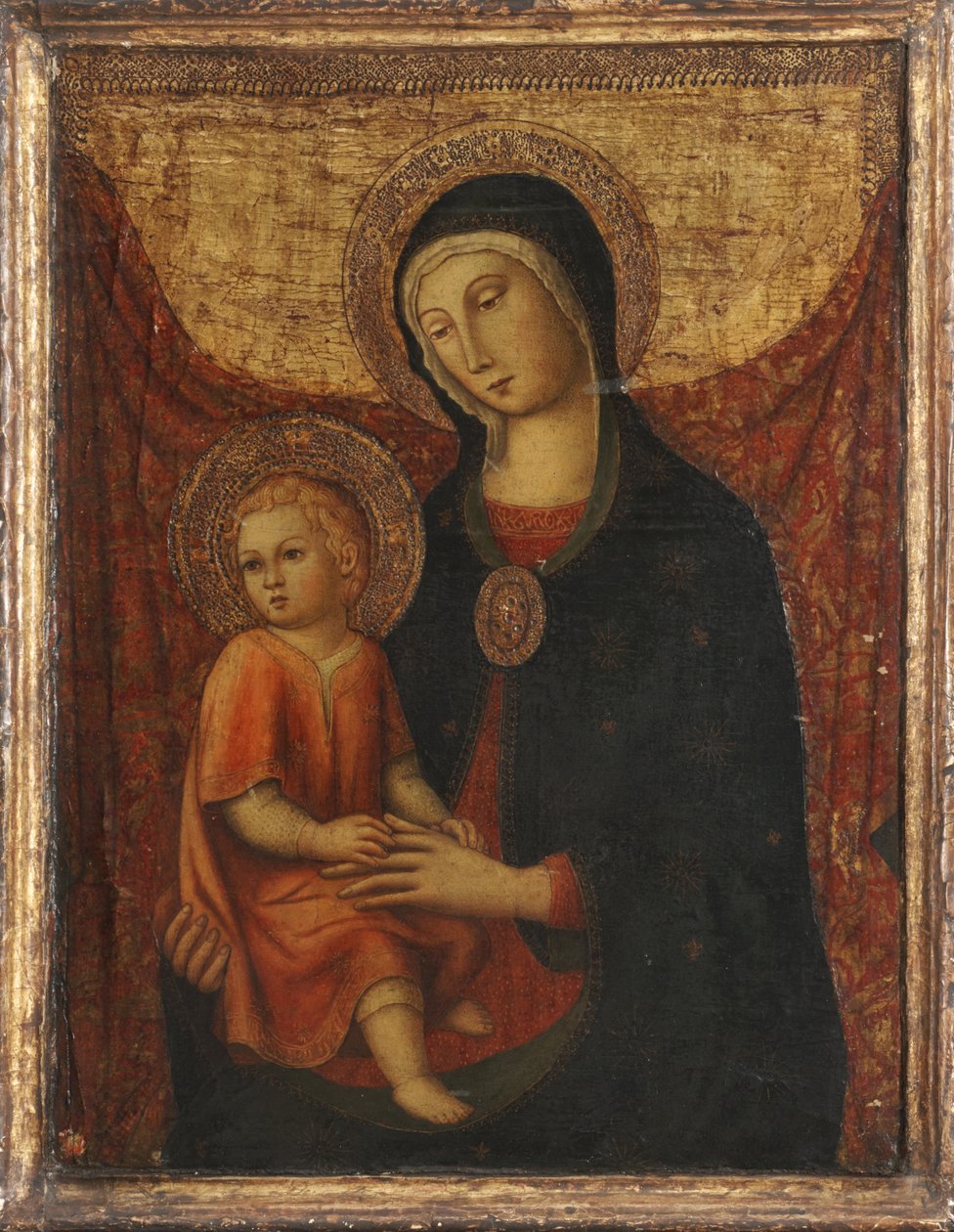 Jungfru Maria med barnet av Sano di Pietro