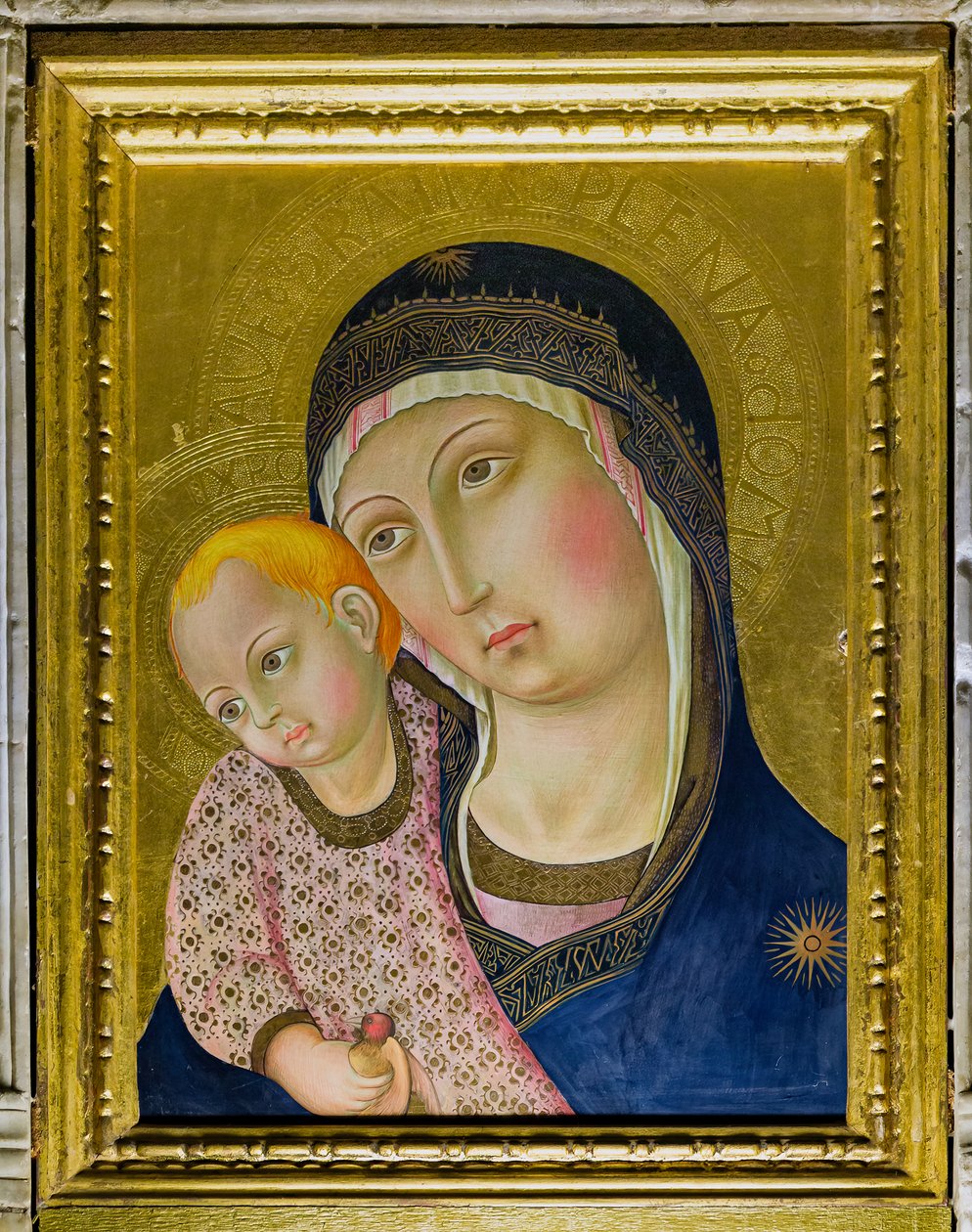 Madonna av pelaren av Sano di also Ansano di Pietro di Mencio Pietro